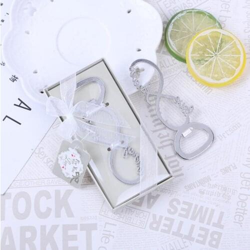 Silver Forever Love Letter Bottle Opener Openers Favors And Gifts Wedding Party Souvenirs Gift For Guests LX4454