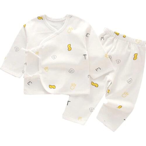 Baby Girls' Boys' Pajamas Tee and Pant 2-Piece Pajamas Set 100% Organic Cotton Q9QB