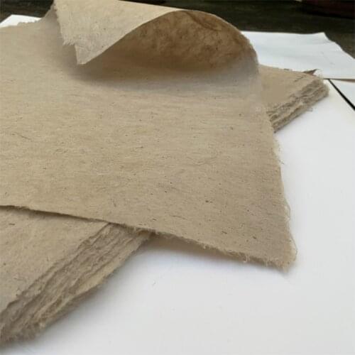 Half Ripe Xuan Paper 38*48cm Chinese Antique Method Mulberry Paper Handmade Craft Natural Color Calligraphy Painting Rice Paper