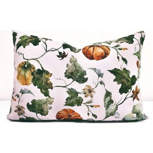 Zucca Rectangular Handmade Linen Fabric Cushion Cover Pillowcase 2PCS Set / 45CM X 45CM