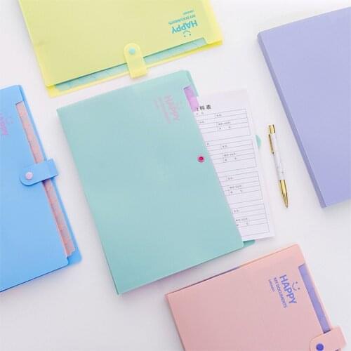 Expanding File Folders 12 Pocket Accordion Folder Organizer A4 Letter Size Plastic Snap Closure Paper Organizer Document