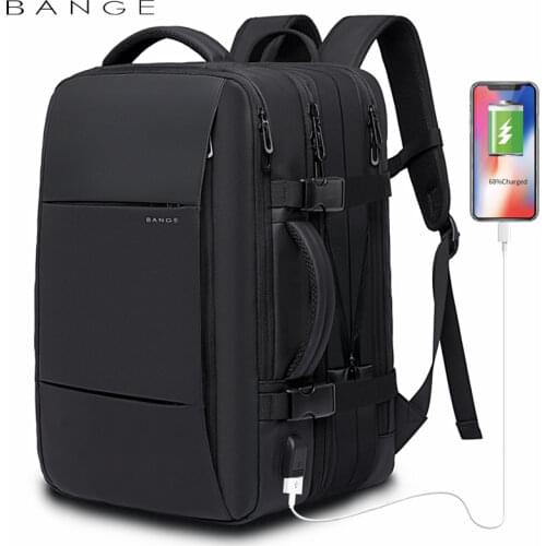 40L Expandable Large Capacity Travel Backpack Men 15.6 inch Laptop Backpack Travel FAA Flight Approved Weekender Bag for women