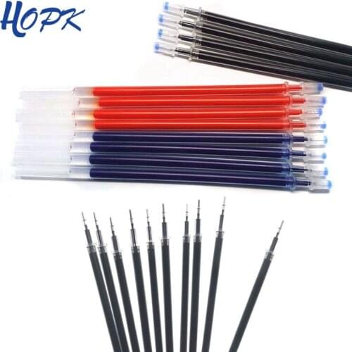 20pcs/lot 0.5mm Gel Pen Refills Set Stationery School Office Supplies Tool Black Blue Red Ink Rods for Neutral Gel Pen Refill