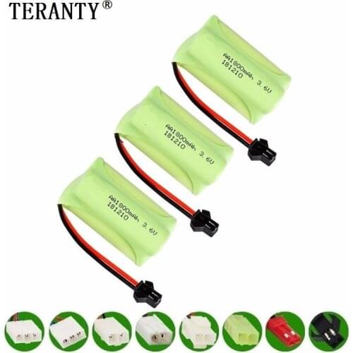 T Model ) 3.6v 1800mah NiMH Battery For Rc toys Car Tanks Trains Robot Boat Gun Ni-MH AA 700mah 3.6v Rechargeable Battery