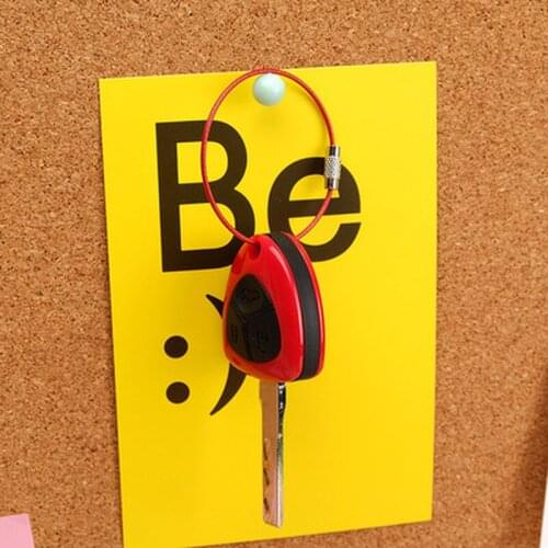 10pcs Stainless Steel Keychain Tag Rope Wire Cable Loop Screw Lock Gadget Ring Key Keyring Circle Camp Rope Fittings