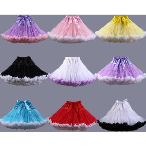Multi Color 2017 Short Cheap Petticoat Rockabilly Underskirt Jupon In Stock Wedding Bridal Petticoat Women Party Tutu Underskirt