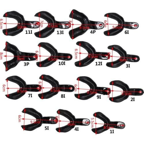 24 pcs Dental Impression Tray Stainless Steel Teeth Tray Autoclavable Denture Instrument Dentist Tools Central Supply Materials