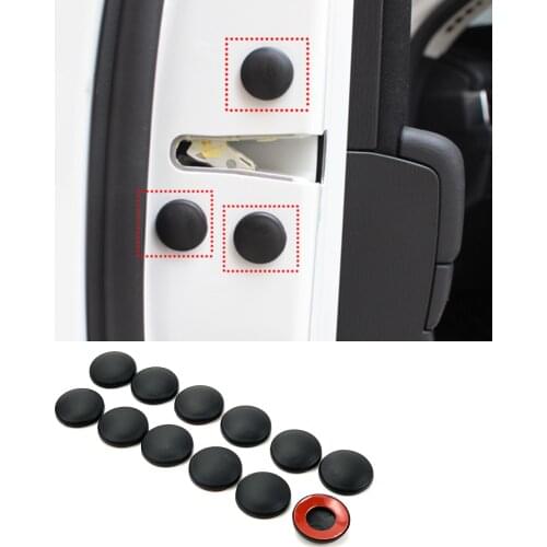 Car Door Lock Screw Protector Cover Sticker For Great Wall HAVAL WEY / BYD / Lifan / Chery / Geely / Roewe