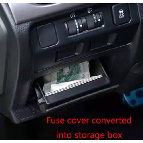 Car Styling Fuse Storage Box Tray Holder Armrest Storage Box Modified Accessories Special For Subaru Forster Outback XV