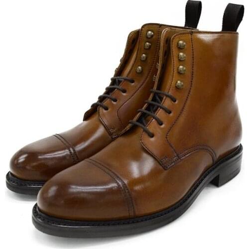 Chelsea Winter Snows Mens Boots Shoes Best Lace-Up Genuine Leather Boots Fashion Designer Work Business Man Shoe
