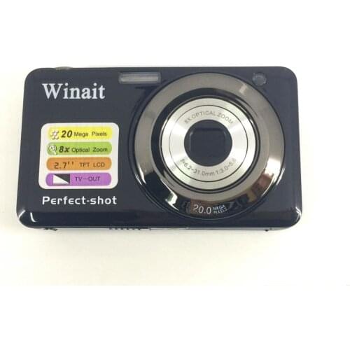 720P HD Digital Camera Max 20MP Photographing 8X Optical Zoom Photo Camera DC-V600 Mini DVR Camcorder With Face&Smile Detection