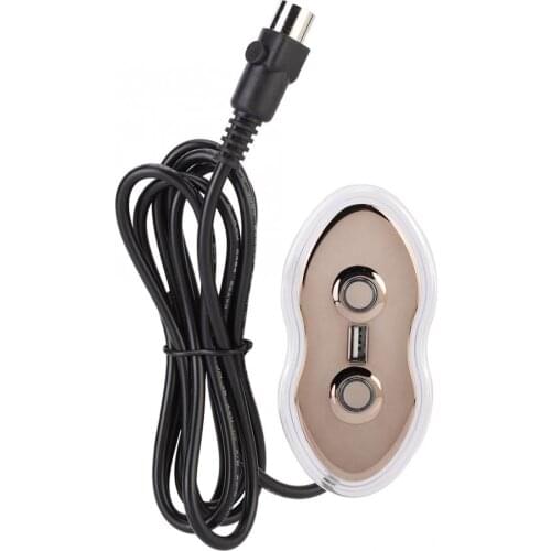 Electric Sofa 2 Button Hand Control Switch Controller with USB Port and LED Backlight rocker switch Massage Chair Controller