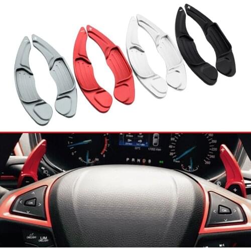 For Ford Mondeo Edge Vehicle Molding Steering Wheel Gear Shift Paddle Extension Interior Accessories Trims