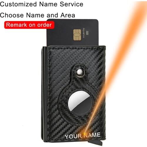 DIENQI Anti Rfid Protection Men Women Credit Card Holder Money Leather Slim Mini Wallet Metal Aluminum Business id Card Case Bag
