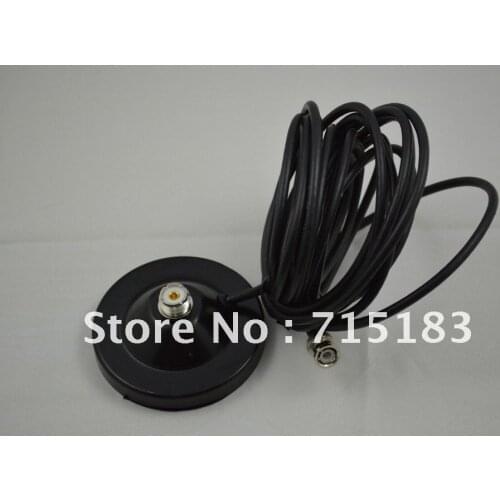 Magnetic Mount/Base Strong Magnet with 5 Meter Coaxial Cable+BNC Male connector for Mobile Radio Car Radio