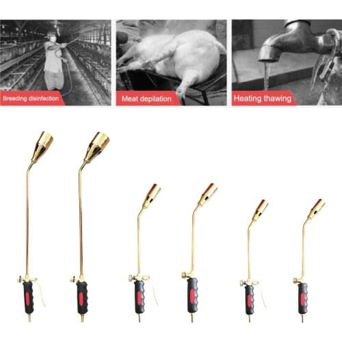 Blow Torch Burner Propane Gas Torch for Kitchen BBQ Heating Camping Charcoal Soldering Flame Gun Welding Lighter