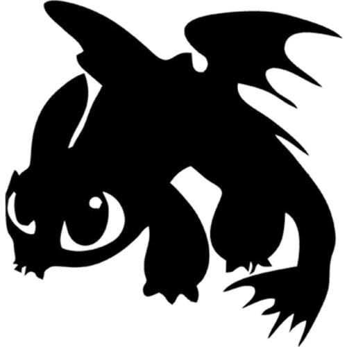 New Cartoons Dragon Car Sticker Car Decals Motorcycle Decals Scratches Waterproof Good Quality Waterproof Sun Protection Anti-UV