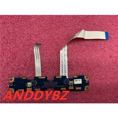 Original FOR Clevo W170ER XMG Touchpad Maustasten Button Board inkl Kabel 6-71-W15E2-D Test OK