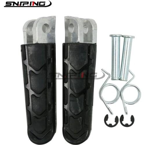 Motorcycle Front And Rear Footrests Foot Pegs For Honda CB400 Superfour VTEC 1-4 CB250 CB900 Hornet 250 900 CB1300