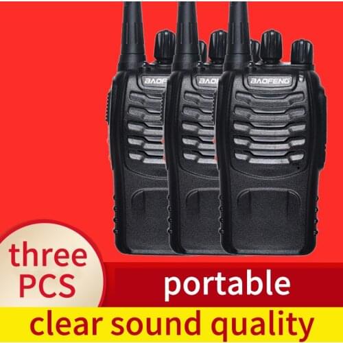 3 PCS baofeng walkie talkie Walkie-talkies Radio station Two-way car radio cheap Portable radio for hunting communication