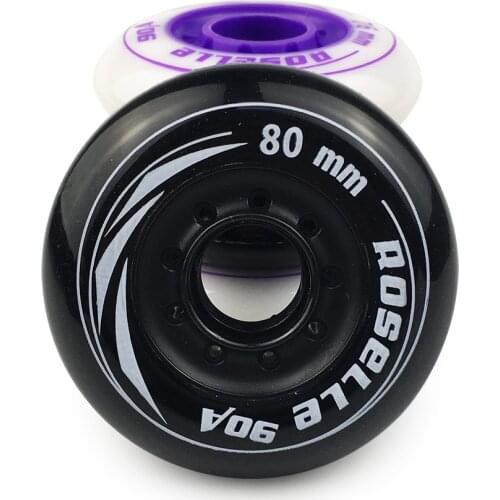 JK Inline Roller Skates Wheels 8 Pcs / lot 90A 72 76 80mm Slalom Sliding Free Skating For SEBA Powerslide Patines LZ96