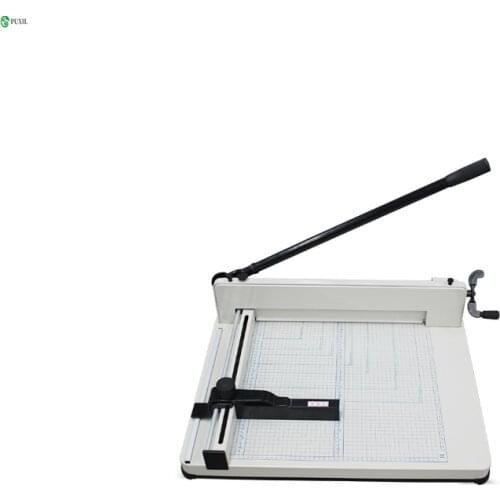 858-A3 44mm Manual Paper Cutter Machine 17" A3 Heavy Duty Papers Slicer Guillotine Paper Cutter 400 Sheet Max
