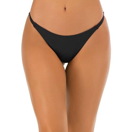 Sexy Thong Bikini G String Bottoms Swimwear Women Swimsuit Ladies Swim Shorts Brazilian Panties Biquinis Bathing Suit XX-589