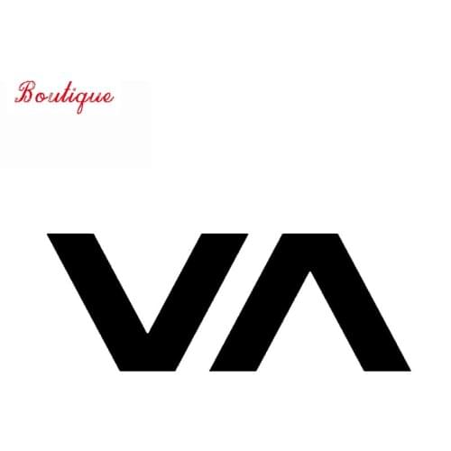 RVCA VA auto sticker auto motorcycle exterior accessories decoration cross country Multi Size personalized polyethylene 30cm