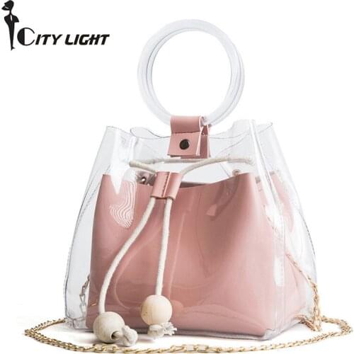 Женские прозрачные сумки City Light China At AliExpress