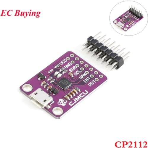 CP2112 Communication Module Debug Board CP2112 Evaluation Kit USB to SMBus I2C IIC Communication Board