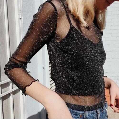 Черные блузки DANJEANER China At AliExpress