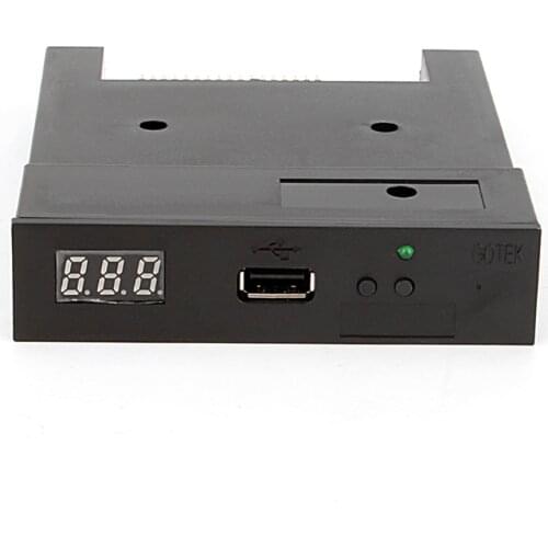 2021 Version SFR1M44-U100K Black 3.5" 1.44MB USB SSD FLOPPY DRIVE EMULATOR for YAMAHA KORG ROLAND Electronic Keyboard GOTEK