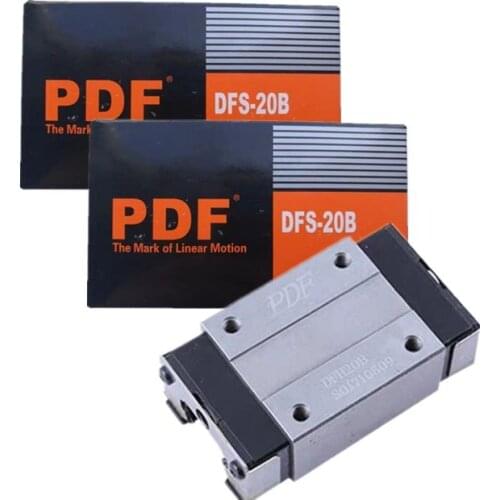 Taiwan PDF linear rail block slider DFS15B DFS20B DFS25B DFS30B DFS35B DFS15BS DFS20BS DFS25BS DFS30BS DFS25BL DFS30BL CNC parts
