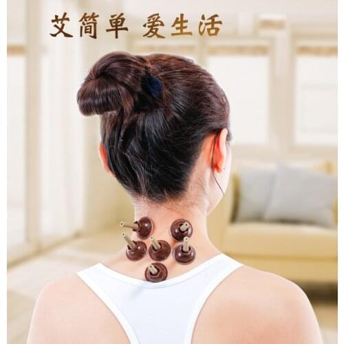 Small Moxa Stick Mini Smoke Moxibustion Stikers Massage Therapy For Arm Leg Abdomen Beauty Salon Home Care Tool Health Body