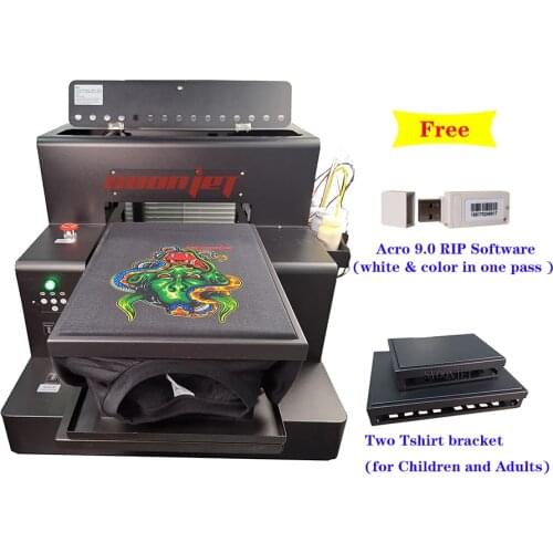 Multifunction Auto A3 T-shirt Printer print Shoes Canvas Bag Jeans Hoodies Garment phone case PVC card printing machine a3