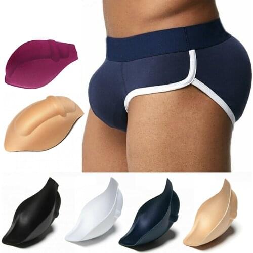 Foam Underwear Briefs Padded Cup Sponge Push Up Pouch Pad Sexy 3D Enhancing Gay Underwear Men Underprant Brief Accessories Sissy