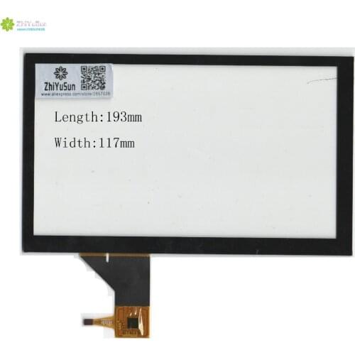ZhiYuSun 170922 193mm*117mm 8inch NEW touch screen panel 193*117 TOUCH glass Capacitive touch screen