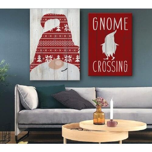 Christmas Picture for The Home Painting for Interior Canvas Posters and Prints for Living Room Frameless Wall Art