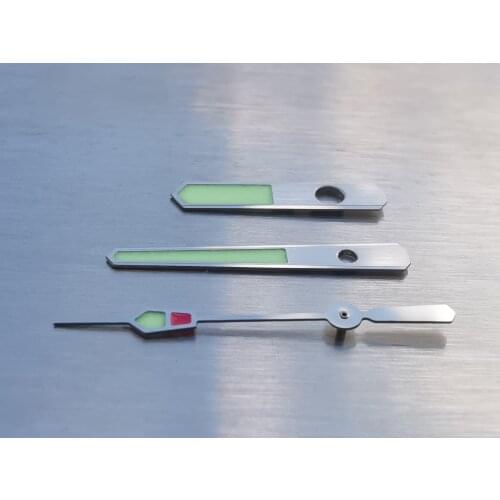 Watch Hand Parts Stainless Steel C3 Luminous Suitable for SKX/SBBN NH35A Automatic Movement Wristwatch Accessories