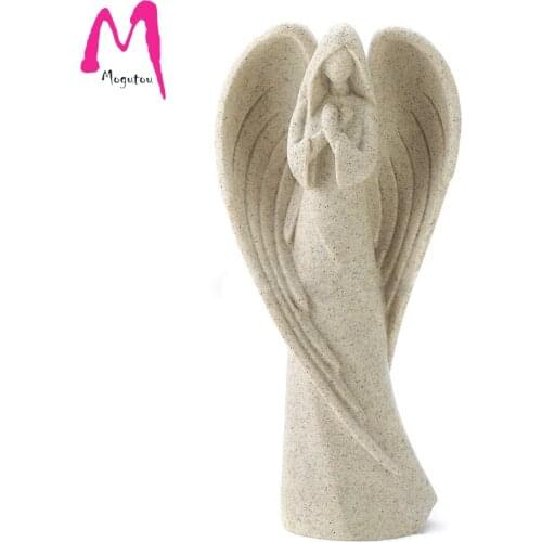 [MGT] Guardian angel decoration decoration living room study creative character statue crafts European retro home accessories