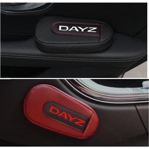High Quality Leather Leg Cushion Knee Pad Car Door arm pad Interior Car Accessories For Nissan Dayz