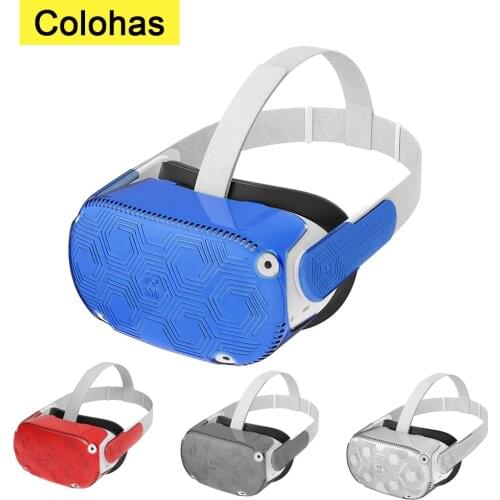 VR Helmet Protective Front Lens Cover For Oculus Quest 2 Left&Right Side Protection Shell For Oculus Quest 2 Headset Accessories