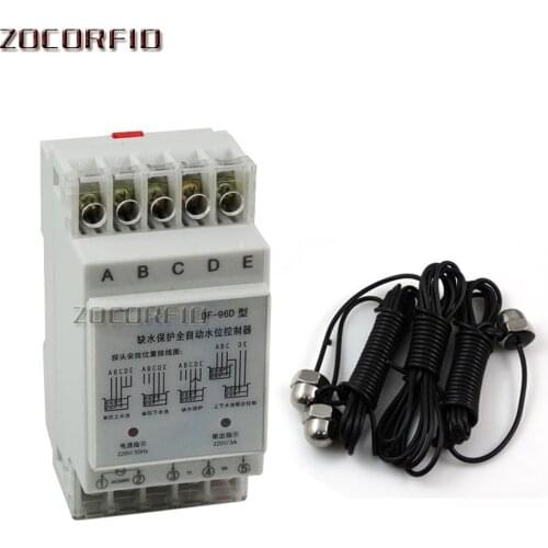 DF-96D DF96B Automatic Liquid Switch protection automatic water level controller Pump Controller with three probes 5A 220v