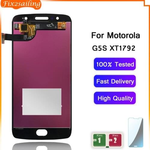 FOR MOTO G5S XT1793 XT1794 XT1792 LCD Display Touch Screen Digitizer Assembly For Moto G5s LCD Replacement Parts