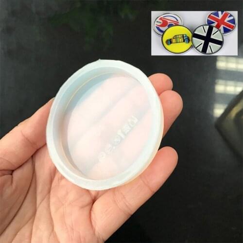 Round Shape DIY Decorating Badge Tools Translucent Jewelry Accessories Silicone Molds Jewelry Epoxy Molds Cake Biscuits Moulds