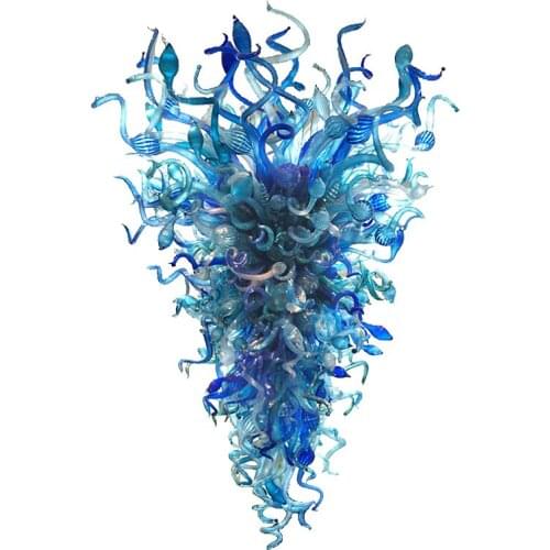 Modern Custom Made Luxury Chandelier Lighting LED Hand Blown Glass Chandeliers for Indoor Home Decoration