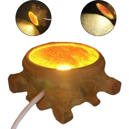 L21C White and Warm 2 Colors to Choose Lamp Holder Accessories Round Hollow Lamp Base