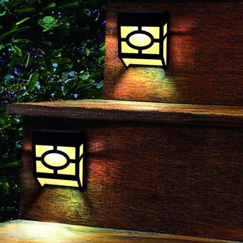 Solar Retro Wall Light Solar Led Pane Light Wall Light Outdoor Rainproof Wall Light