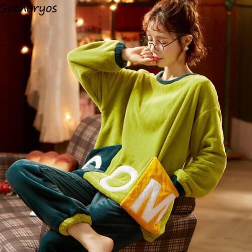 Sothoryos Women's Flannel Pajamas