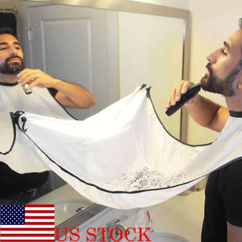 Bathroom Beard Care Trimmer Apron Hair Shave Bib Gown Robe Waterproof Bib Cloth